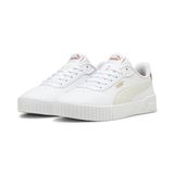 Puma Carina 2.0-Puma White-Frosted Ivory-Caramel Latte Low Kadın Bot