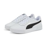 Puma Carina 2.0 White-White-Team Gold-Black Kadın Spor Ayakkabı