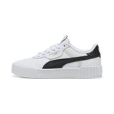 Puma Carina 3.0 Lüxe White-Black Kadın Spor Ayakkabı