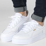Puma Carina Beyaz Street Yüksek Taban Kadın Sneaker Spor Ayakkabı 386390-01 V1