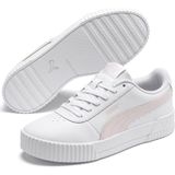 Puma Carına Kadın Spor Ayakkabı Deri Nefes Alabilir Yapı Kalın Taban Koşu ve Yürüyüş İçin İdeal - Puma White-Rosewater