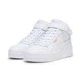 Puma Carina Street Mid-Puma White-Puma White-Puma Gold Mid Kadın Bot