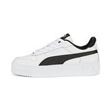 Puma Carina Street-Puma White-PUMA Black-Puma Silver Low Kadın Bot