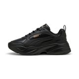 PUMA Cassia 2.0 Spor Ayakkabı Bayan, Siyah Siyah Altın, 38 EU