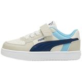 Puma Caven 2.0 Block Çocuk Mavi Spor Ayakkabı, 29, 394462, Desert Dust-Blue-AQUA GREEN, Unisex Çocuk