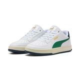 Puma Caven 2.0 Retro Jr-White-Green-Warm White Çocuk Ayakkabı-Beyaz