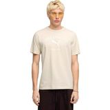 Puma Class Graphic Erkek Bej Günlük Stil T-Shirt 69222687