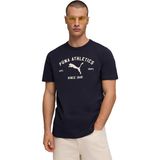 Puma Class Graphic Erkek Mavi Günlük Stil T-Shirt 69222616