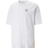 Puma Classics Oversized Erkek Tişört 53807002 - Beyaz