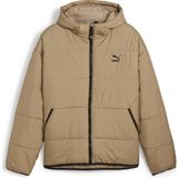 Puma Classics Padded Erkek Kahverengi Kapüşonlu Mont - XL