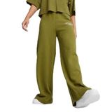 Puma Classics Relaxed Kadın Yeşil Eşofman Altı, Yeşil, L