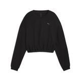 Puma Cloudspun Crew Kadın Gri Bisiklet Yaka Sweatshirt, XL