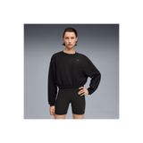 Puma Cloudspun Crew Kadın Siyah Sweatshirt