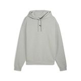 PUMA CLOUDSPUN Erkek Kapüşonlu SWEATSHIRT, Light Gray Heather, M