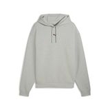 PUMA CLOUDSPUN Erkek Kapüşonlu SWEATSHIRT, Light Gray Heather, XL