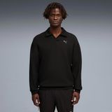 Puma Cloudspun Erkek Siyah Polo Sweatshirt (528459-01)