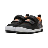 PUMA Çocuk x HOT Wheels Monster Trucks Multiflex 2 spor ayakkabı, Siyah Turuncu Glo, 23 EU