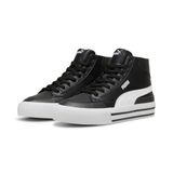 PUMA Court Classic Vulc Mid FS SL Unisex Yetişkin Bot PUMA Black-PUMA White 38