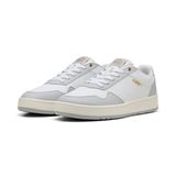Puma Court Classic White-Cool Light Gray Gold Erkek-Unisex Spor Ayakkabı