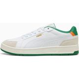 Puma Court Classico Sport Kadın Spor Ayakkabı Düz Taban Tekstil ile Hafif ve Esnek Tasarım - Beyaz-WT42