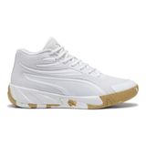 Puma Court Pro Marble Erkek Beyaz Basketbol Ayakkabısı 31139403