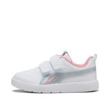 PUMA Courtflexv3 Space Belle V Ps Çocuk Günlük Ayakkabı, 35 EU, 40434501, Beyaz, Kız çocuk