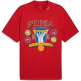 Puma Crowd Craze Tee 2 Erkek T-Shirt - Kırmızı - XL