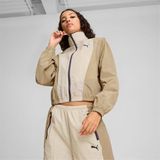 Puma Dare To Kadın Bej Ceket (626641-87) Uzun Kol L Midi Kesim Kalıbı ile Şık Tasarım - Krem
