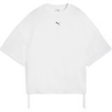 Puma Dare To Oversized Ruched Tee Kadın Yetişkin T-Shirt - L - Beyaz