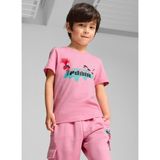 Puma Desenli Pembe Kız Çocuk T-Shirt 62737648-PUMA x Trolls Tee - 4 - 5 Yaş