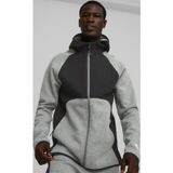 Puma Drycell Drime Hoodie Erkek Kapüşonlu Sweatshirt Gri-Siyah