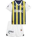 Puma Düz Beyaz - Mavi Erkek Eşofman Takımı 77537202-FSK Away Minikit W/o Socks - 4 - 5 Yaş