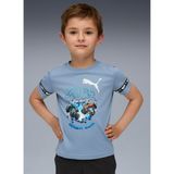 Puma Düz Mavi Erkek Çocuk T-Shirt 63239534-PUMA x Hot Wheels Graphic - 2 - 3 Yaş