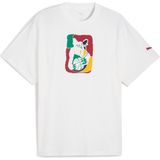 Puma Dylan Exhibit Tee Iv Erkek Tişört - S - Beyaz