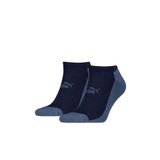 Puma Elements Unisex Cush Soket Çorap, Lacivert, 35-38 Beden, 2'li Paket