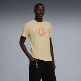 Puma Erkek Açık Kahve Puma Graphıc Tee Açık Kahve Erkek T-Shirt - XL - Açık Kahverengi
