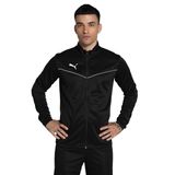 PUMA Erkek Antrenman Ceketi Teamrise Training POLY Ceket, Siyah Beyaz, S, 657392