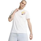 Puma Erkek Beyaz Graphics Icon Tee Spor T-Shirt - 68482902