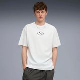 Puma Erkek Beyaz Puma Puma Sport Relaxed Tee Beyaz Erkek T-Shirt - XL