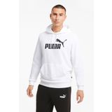 Puma Erkek Beyaz Sweatshirt M Beden ESS BIG LOGO HOODIE TR Modeli