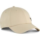 Puma Erkek Beyzbol Şapkası Metal Logolu 6 Panel Geri Dönüştürülmüş Malzeme ile Tasarlandı - Ekru