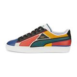 Puma Erkek Blazing Blue-Varsity Green-Puma White Puma Suede Layers Mavi Erkek Günlük Spor Ayakkabı - Beyaz