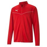 PUMA Erkek Eşofman Üstü, Kırmızı (PUMA Red-Puma Beyaz), S