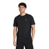 PUMA Erkek ESS ELEVATED Tee T-shirt PUMA Black XS