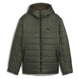 PUMA Erkek ESS Hooded Padded Jacket Mont Dark Olive M
