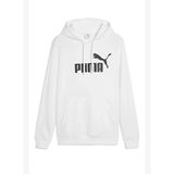 Puma Erkek Ess No.1 Logo Hoodie Beyaz Spor Sweatshirt - 68257216