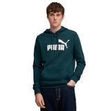 PUMA Erkek ESS No. 1 Logo Hoodie Sweatshirt Green Terrain M