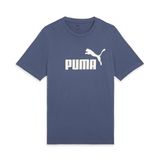 PUMA Erkek ESS No. 1 Logo Tee T-shirt Dark Indigo XS