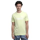 PUMA Erkek ESS No. 1 Logo Tee T-shirt Gold Moon S