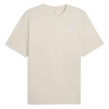 PUMA Erkek ESS Relaxed No. 1 Logo Tee T-shirt Alpine Snow S